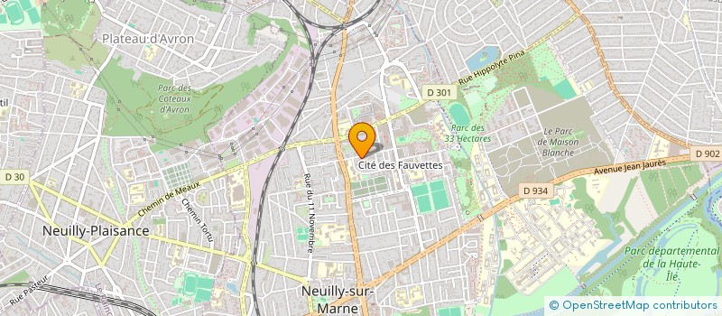 localisation de l'entreprise MONSIEUR JEAN DIDIER NAZAIRE KANON à NEUILLY-SUR-MARNE