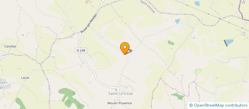 localisation de l'entreprise MONSIEUR JEAN DIDIER PLASSIER  SAINT-URCISSE