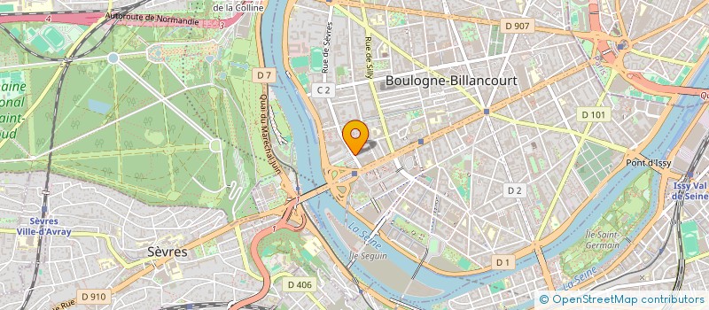 localisation de l'entreprise MONSIEUR JEAN-DIDIER RISLER à BOULOGNE-BILLANCOURT