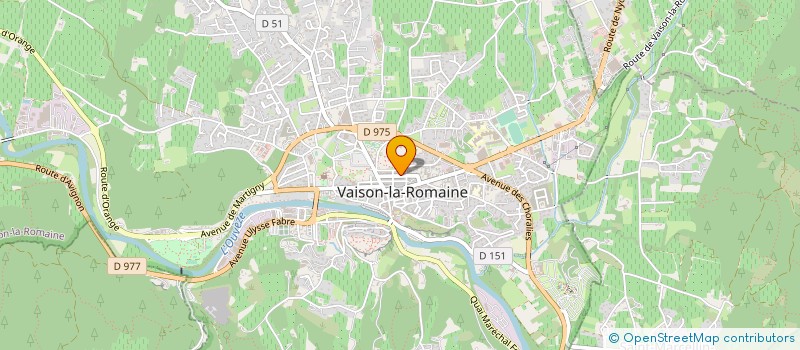 localisation de l'entreprise MONSIEUR JEAN-DIDIER SERRE à VAISON-LA-ROMAINE