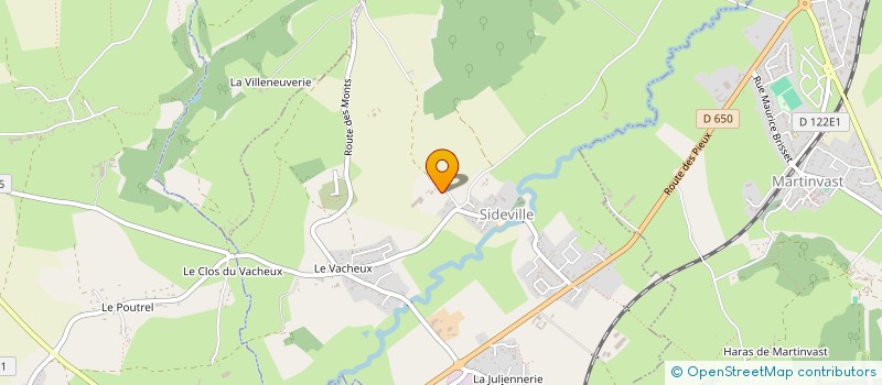 localisation de l'entreprise MONSIEUR JEAN DIGARD  SIDEVILLE