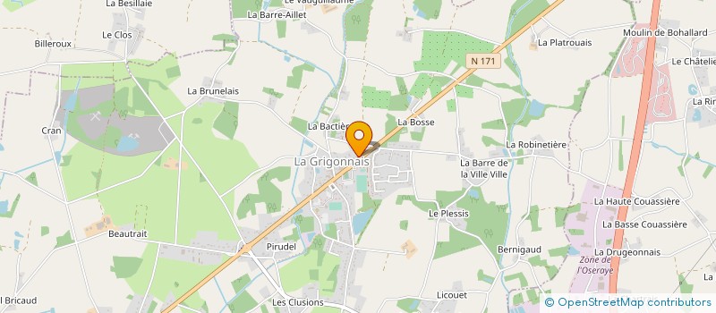 localisation de l'entreprise MONSIEUR JEAN DIGUET à TREFFIEUX