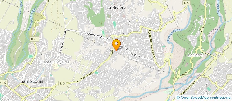 localisation de l'entreprise MONSIEUR JEAN DIJOUX à SAINT-LOUIS
