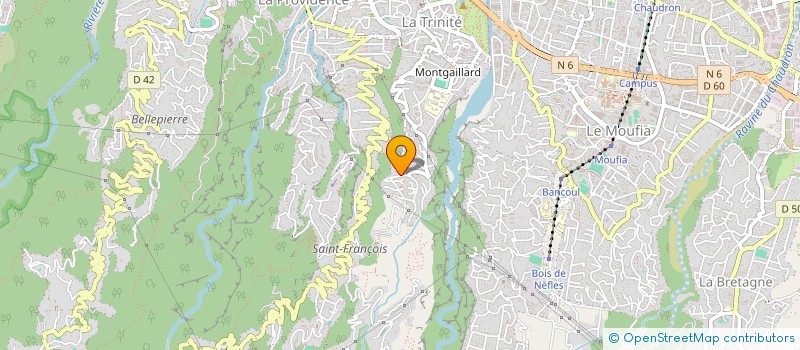 localisation de l'entreprise MONSIEUR JEAN DIJOUX  SAINT-DENIS