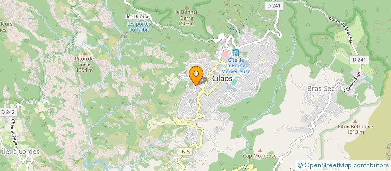 localisation de l'entreprise MONSIEUR JEAN DIJOUX à CILAOS