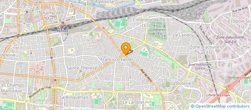 localisation de l'entreprise MONSIEUR JEAN DILASSER  RENNES