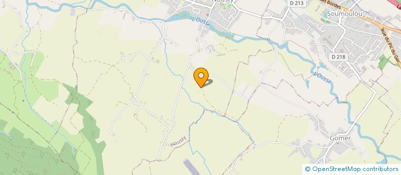 localisation de l'entreprise MONSIEUR JEAN DILIS  NOUSTY