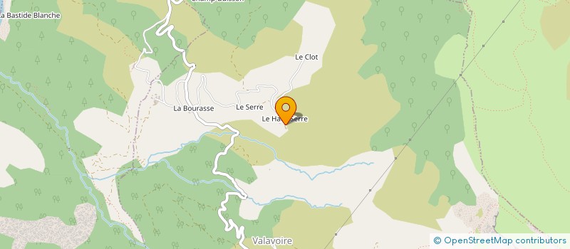 localisation de l'entreprise MONSIEUR JEAN DILLARD  VALAVOIRE