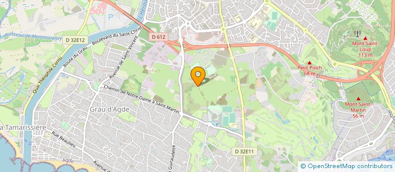 localisation de l'entreprise MONSIEUR JEAN DINARD à AGDE