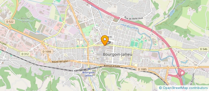 localisation de l'entreprise MONSIEUR JEAN DITAC à BOURGOIN-JALLIEU