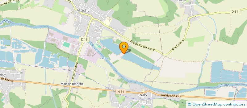 localisation de l'entreprise MONSIEUR JEAN DOBIGNY  VIEUX-MOULIN