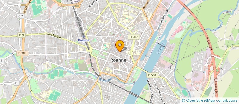 localisation de l'entreprise MONSIEUR JEAN DOBROVOLSKY à ROANNE