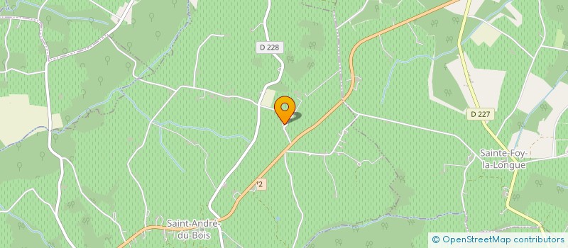 localisation de l'entreprise MONSIEUR JEAN DOGLIANI  SAINT-ANDRE-DU-BOIS