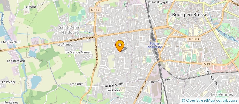 localisation de l'entreprise MONSIEUR JEAN DOLE à SAINT-DENIS-LES-BOURG