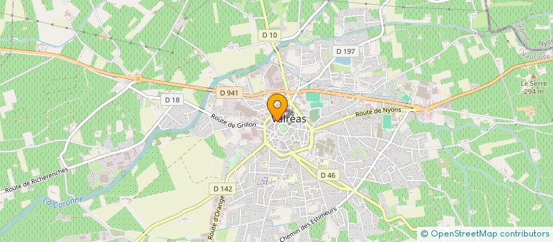 localisation de l'entreprise MONSIEUR JEAN DOMAS à VALREAS