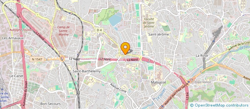 localisation de l'entreprise MONSIEUR JEAN DOMENECH à MARSEILLE
