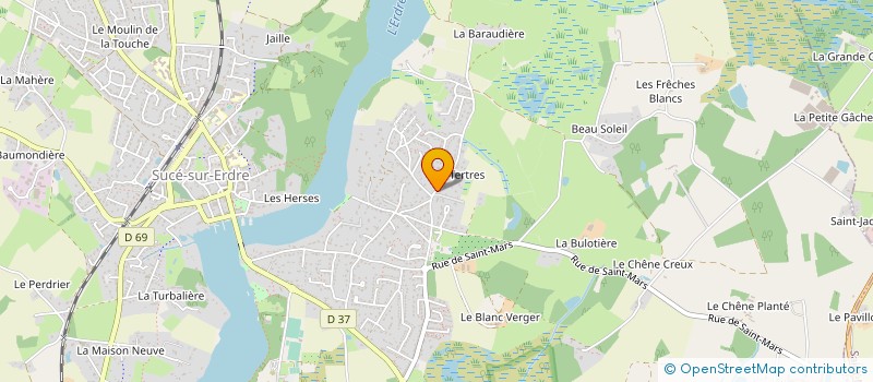 localisation de l'entreprise MONSIEUR JEAN DOMERGUE à SUCE-SUR-ERDRE