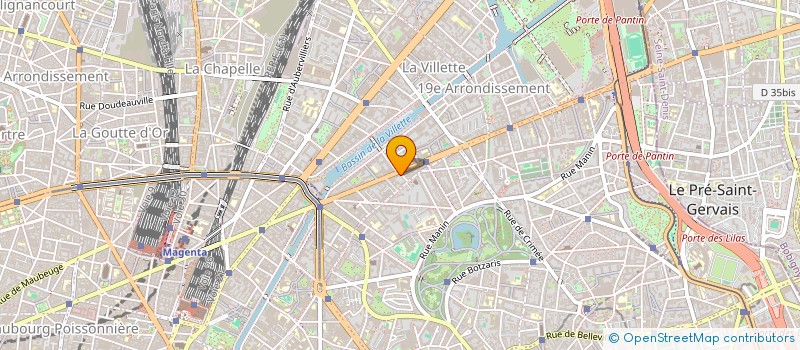 localisation de l'entreprise MONSIEUR JEAN DOMINGE à PARIS