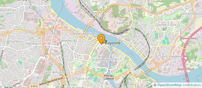 localisation de l'entreprise MONSIEUR JEAN DOMINGUEZ à BAYONNE
