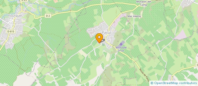 localisation de l'entreprise MONSIEUR JEAN-DOMINIQUE DUPAU  PASSA