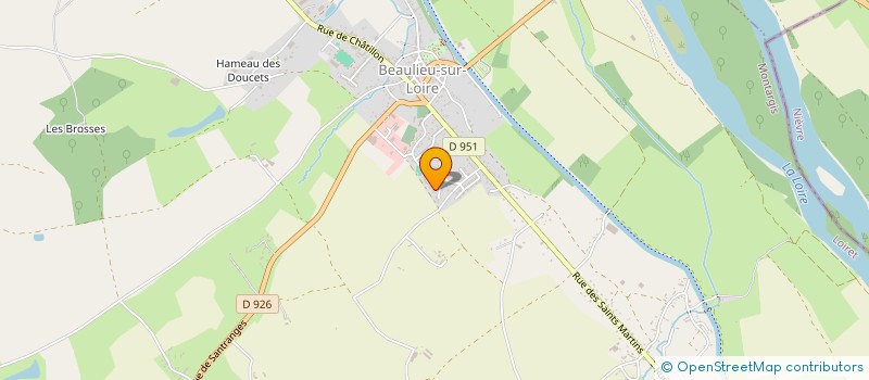 localisation de l'entreprise MONSIEUR JEAN-DOMINIQUE GUILLEMOT à BEAULIEU-SUR-LOIRE