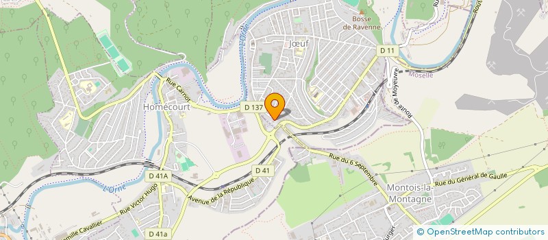 localisation de l'entreprise MONSIEUR JEAN- DOMINIQUE LUPORSI  JUF