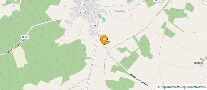 localisation de l'entreprise MONSIEUR JEAN-DOMINIQUE MILLERIOUX  GARDEFORT