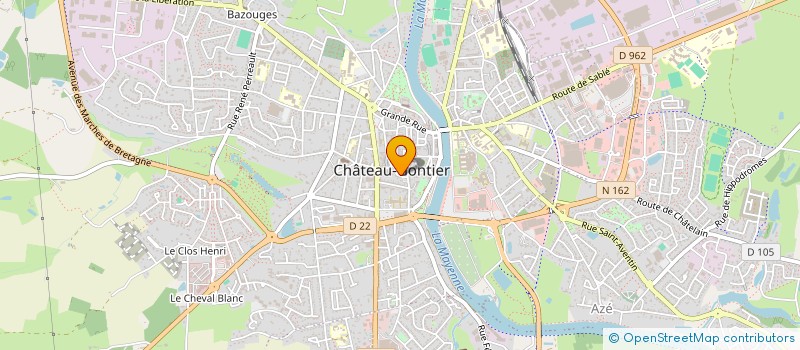 localisation de l'entreprise MONSIEUR JEAN-DOMINIQUE SAURET à CHATEAU-GONTIER-SUR-MAYENNE