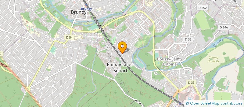 localisation de l'entreprise MONSIEUR JEAN DONDON  EPINAY-SOUS-SENART