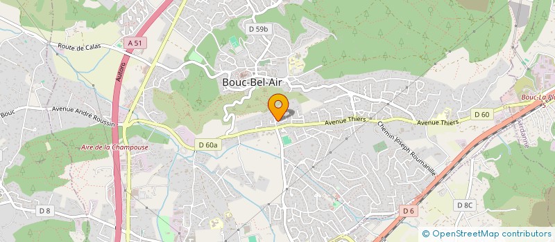 localisation de l'entreprise MONSIEUR JEAN DONET MONTEAGUD à BOUC-BEL-AIR