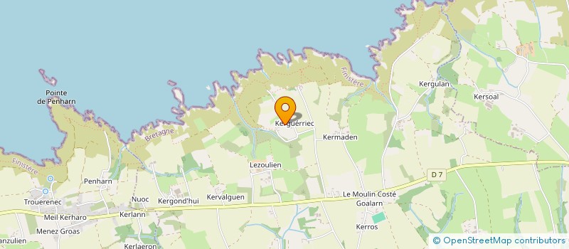 localisation de l'entreprise MONSIEUR JEAN DONNART  GOULIEN