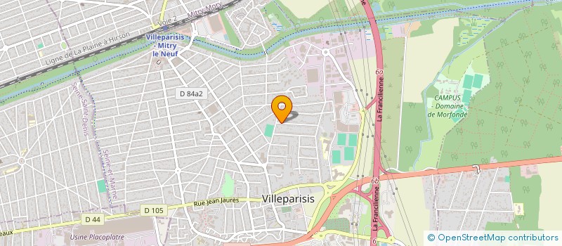 localisation de l'entreprise MONSIEUR JEAN DOR  VILLEPARISIS