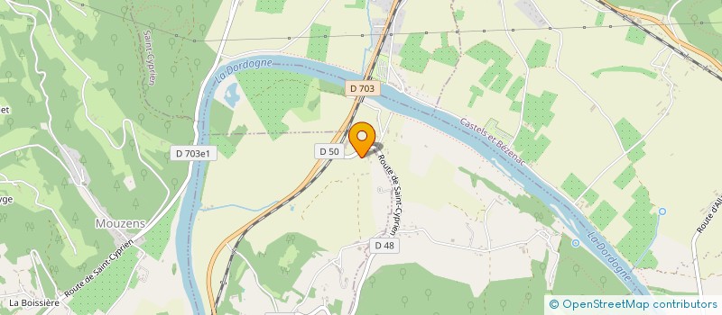 localisation de l'entreprise MONSIEUR JEAN DORDE  MARNAC