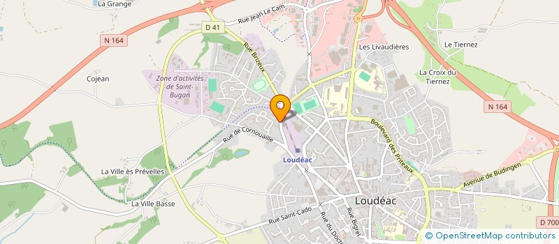 localisation de l'entreprise MONSIEUR JEAN DORE  SAINT-BARNABE