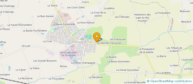 localisation de l'entreprise MONSIEUR JEAN DORE à DOMAGNE