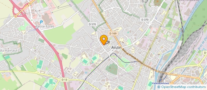 localisation de l'entreprise MONSIEUR JEAN DORIGNY  ANZIN