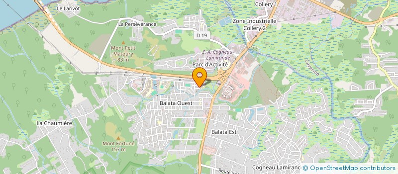 localisation de l'entreprise MONSIEUR JEAN DORIVAL  MATOURY