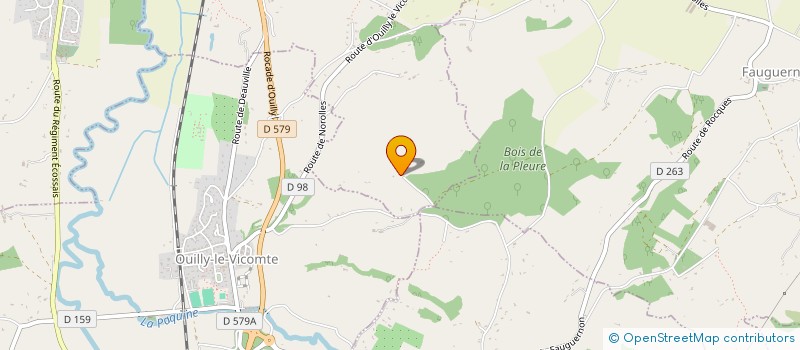 localisation de l'entreprise MONSIEUR JEAN DORNOIS  OUILLY-LE-VICOMTE