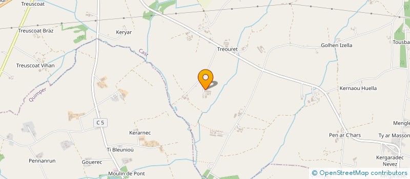 localisation de l'entreprise MONSIEUR JEAN DORVAL  CAST