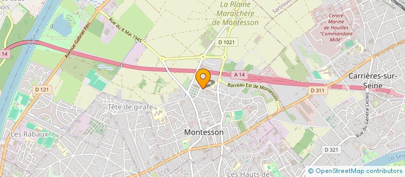 localisation de l'entreprise MONSIEUR JEAN DOS SANTOS à MONTESSON
