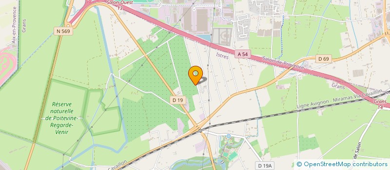 localisation de l'entreprise MONSIEUR JEAN DOSSETTO  GRANS