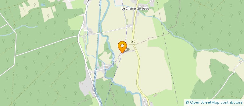 localisation de l'entreprise MONSIEUR JEAN DOUCE à RACHECOURT-SUZEMONT