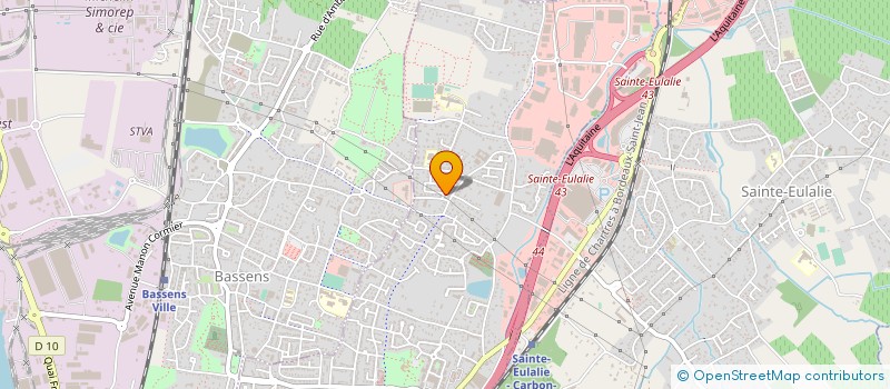 localisation de l'entreprise MONSIEUR JEAN DOUCET à CARBON-BLANC