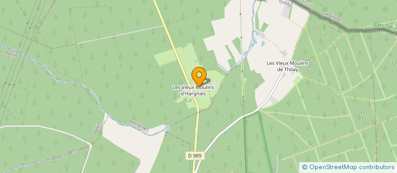 localisation de l'entreprise MONSIEUR JEAN DOUCHAMPS à HARGNIES