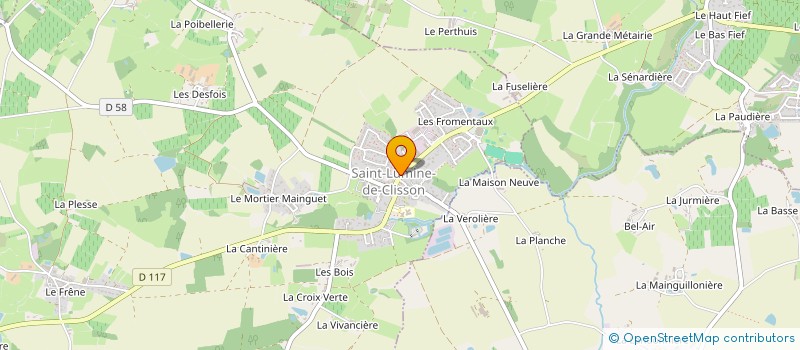 localisation de l'entreprise MONSIEUR JEAN DOUILLARD  GORGES