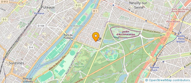 localisation de l'entreprise MONSIEUR JEAN DOURY à NEUILLY-SUR-SEINE