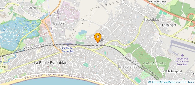 localisation de l'entreprise MONSIEUR JEAN DOUSSET à LA BAULE-ESCOUBLAC