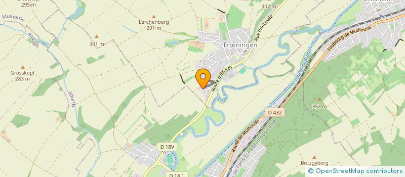 localisation de l'entreprise MONSIEUR JEAN DOUSSOT  FRNINGEN