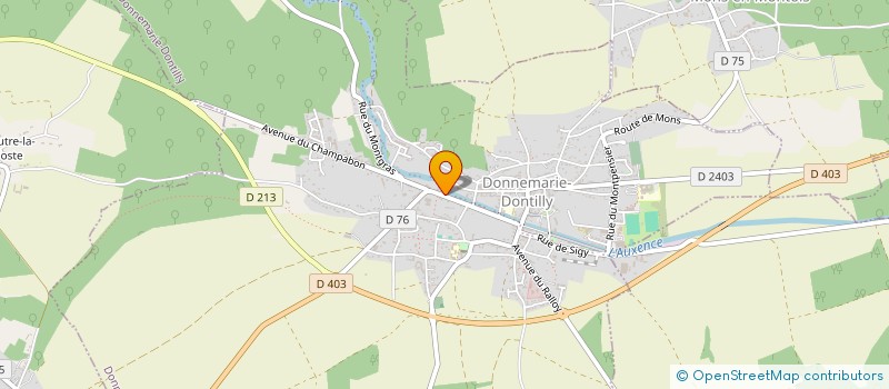 localisation de l'entreprise MONSIEUR JEAN DOUSSOT  DONNEMARIE-DONTILLY