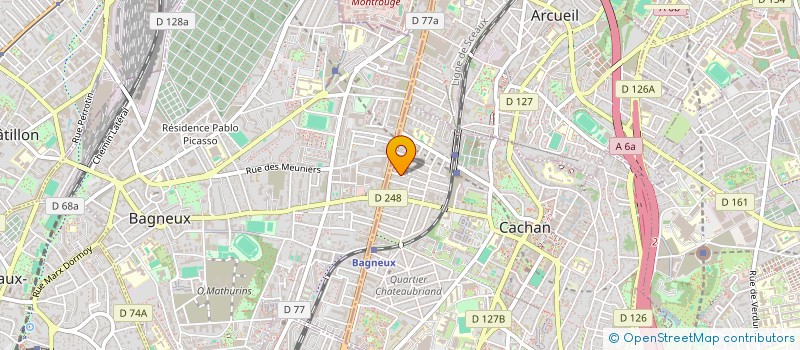 localisation de l'entreprise MONSIEUR JEAN DOUZIECH à CACHAN